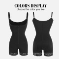 Plus Size Black Flat Tummy High Compression Full Body Shapewear